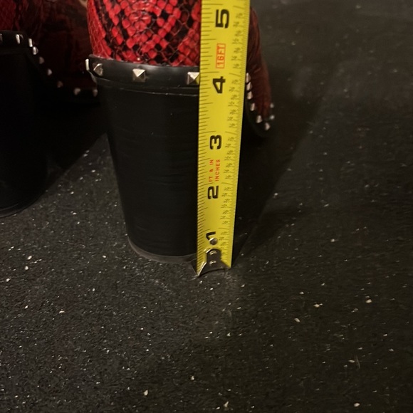 Charles by Charles David Dodger snake print booties 11 - Picture 7 of 8